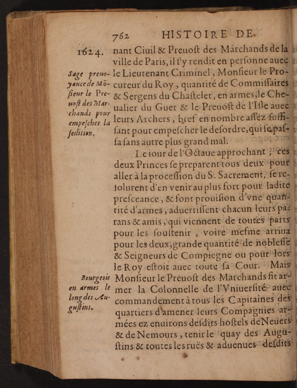 1626 - Joseph Bouillerot - Trésor de l’histoire générale de notre temps - BnF Arsenal