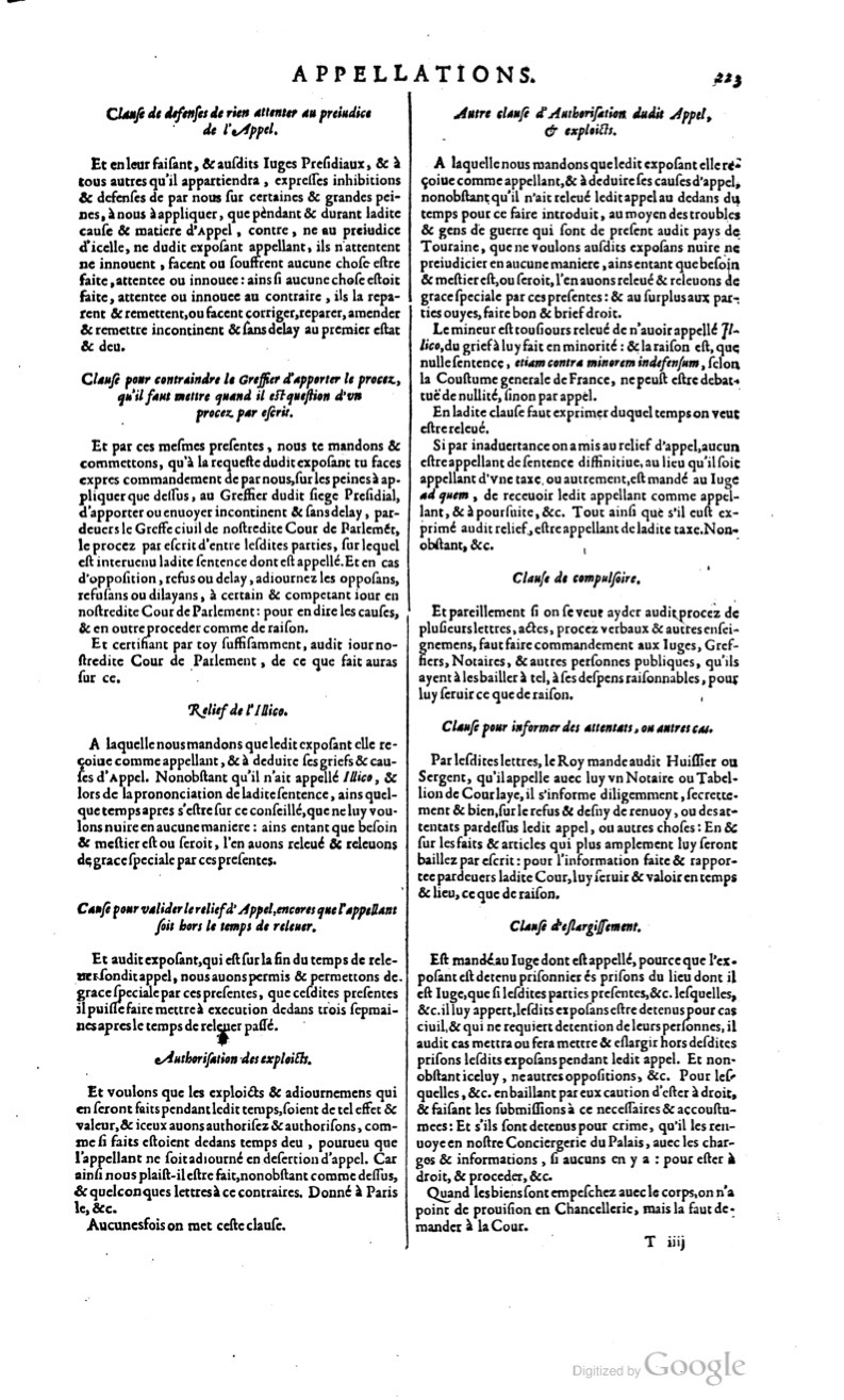 1629 - Veuve Nicolas Buon - Trésor du droit français (29620 T. 1) - BM Lyon