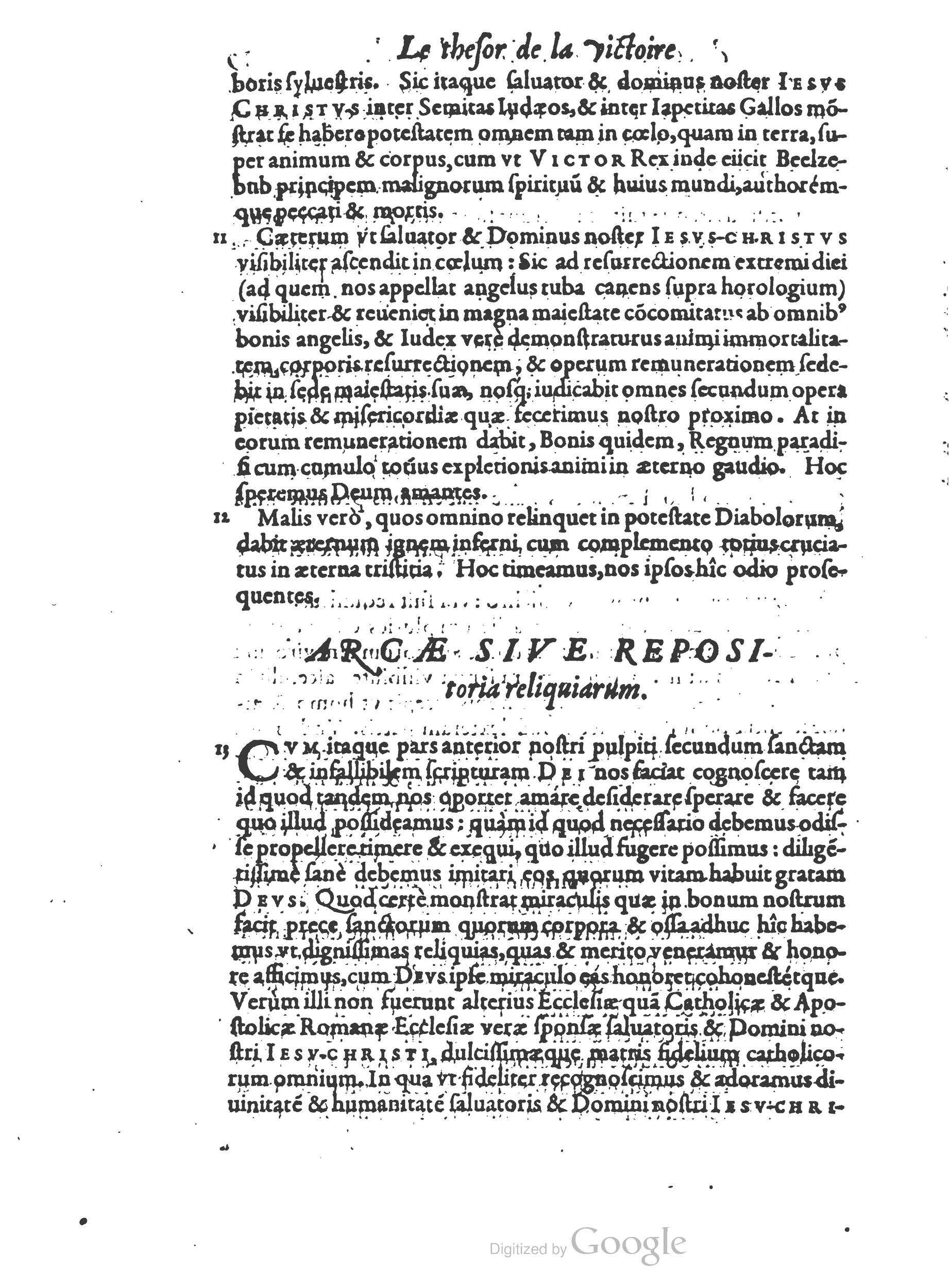 1578 - Nicolas Chesneau - Trésor et entière histoire de la triomphante victoire du corps de Dieu sur l’esprit malin - British Library 1578 - Nicolas Chesneau - Trésor et entière histoire de la triomphante victoire du corps de Dieu sur l’esprit malin - British Library