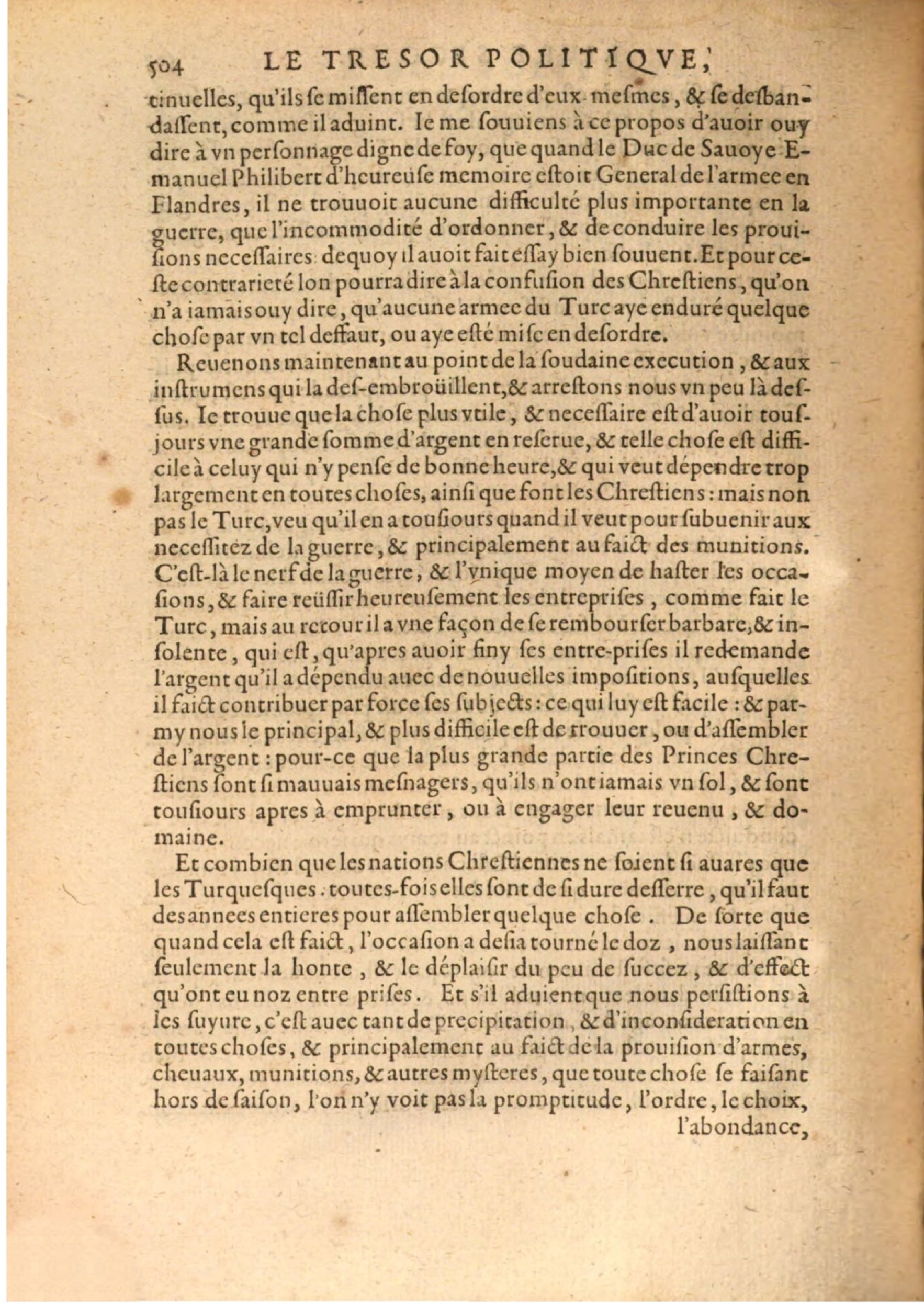 1608 - Nicolas Du Fossé - Trésor politique - BSB Munich