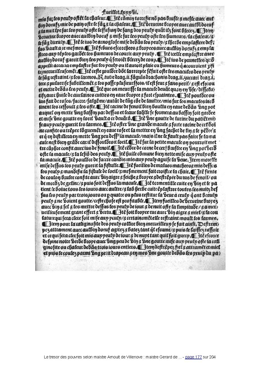 1518 - Claude Nourry - Trésor des pauvres - BIU Santé 1518 - Claude Nourry - Trésor des pauvres - BIU Santé