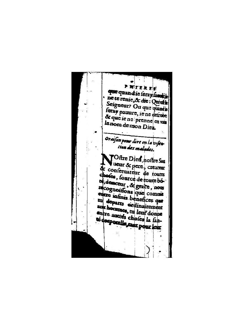 1596 - Guillaume Auvray - Trésor des prières, oraisons et instructions chrétiennes - BnF
