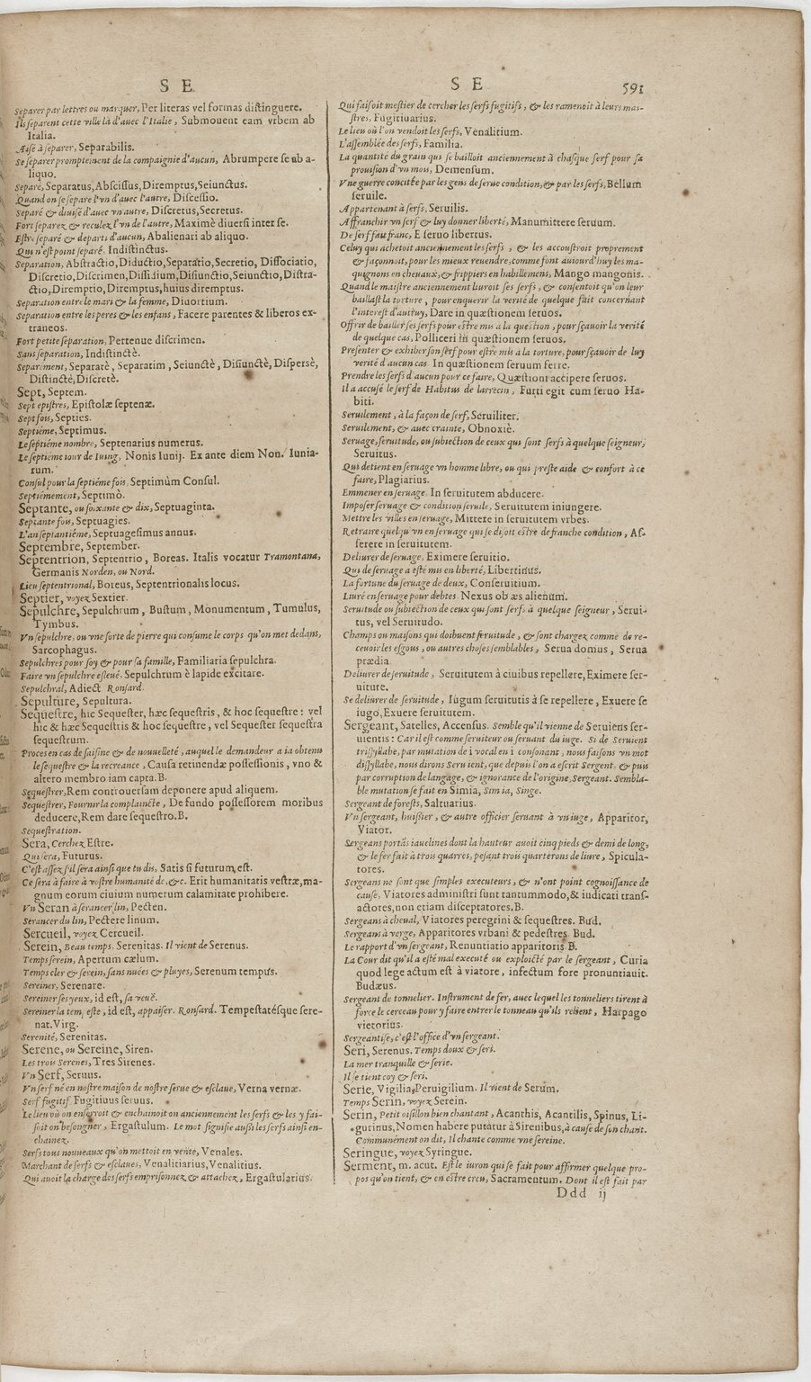 1606 - David Douceur - Trésor de la langue française - BnF