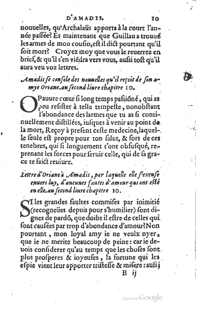 1559 - Étienne Groulleau - Trésor des Amadis - UGent