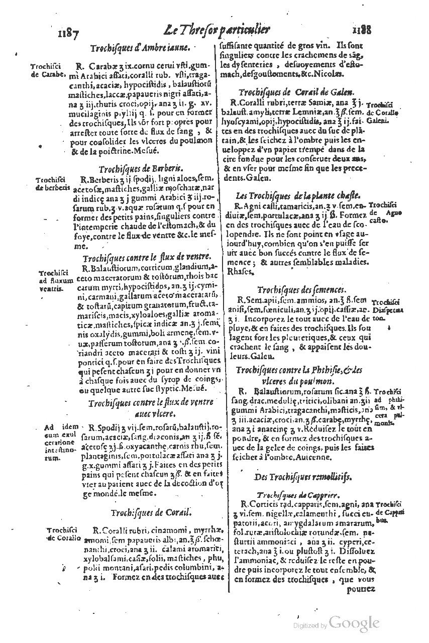1616 - Étienne Gamonet - Grand trésor ou dispensaire - BSB Munich