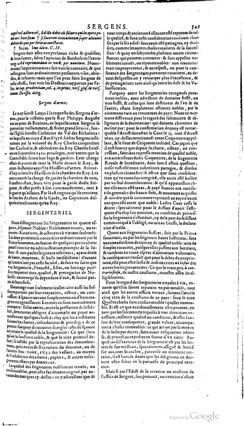 1629 - Veuve Nicolas Buon - Trésor du droit français (21754 T. 3) - BM Lyon