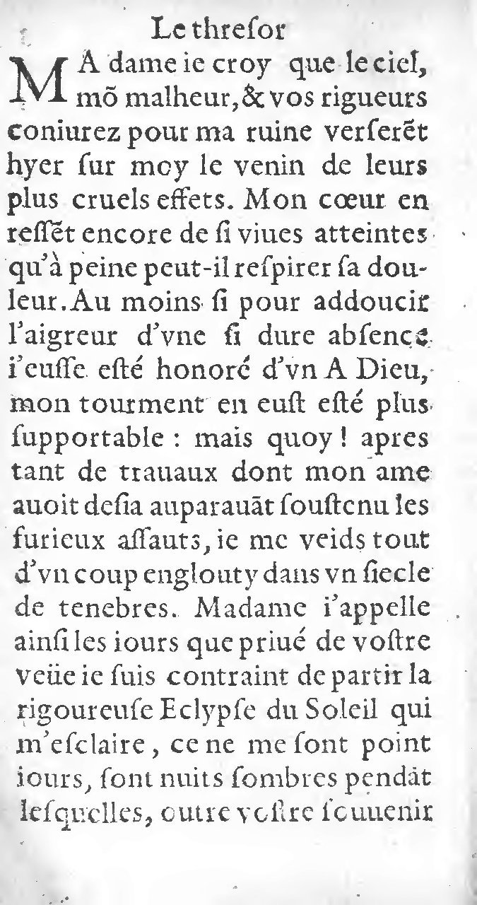 1597 - Thomas Daré - Trésor d’amour - Toronto