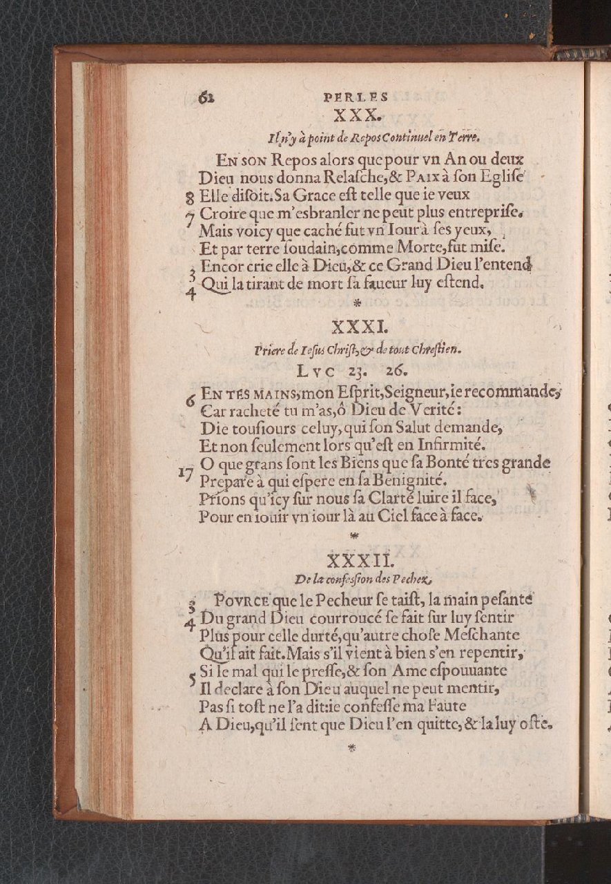 1577 - Jean de Laon - Trésor des 150 psaumes de David - Genève