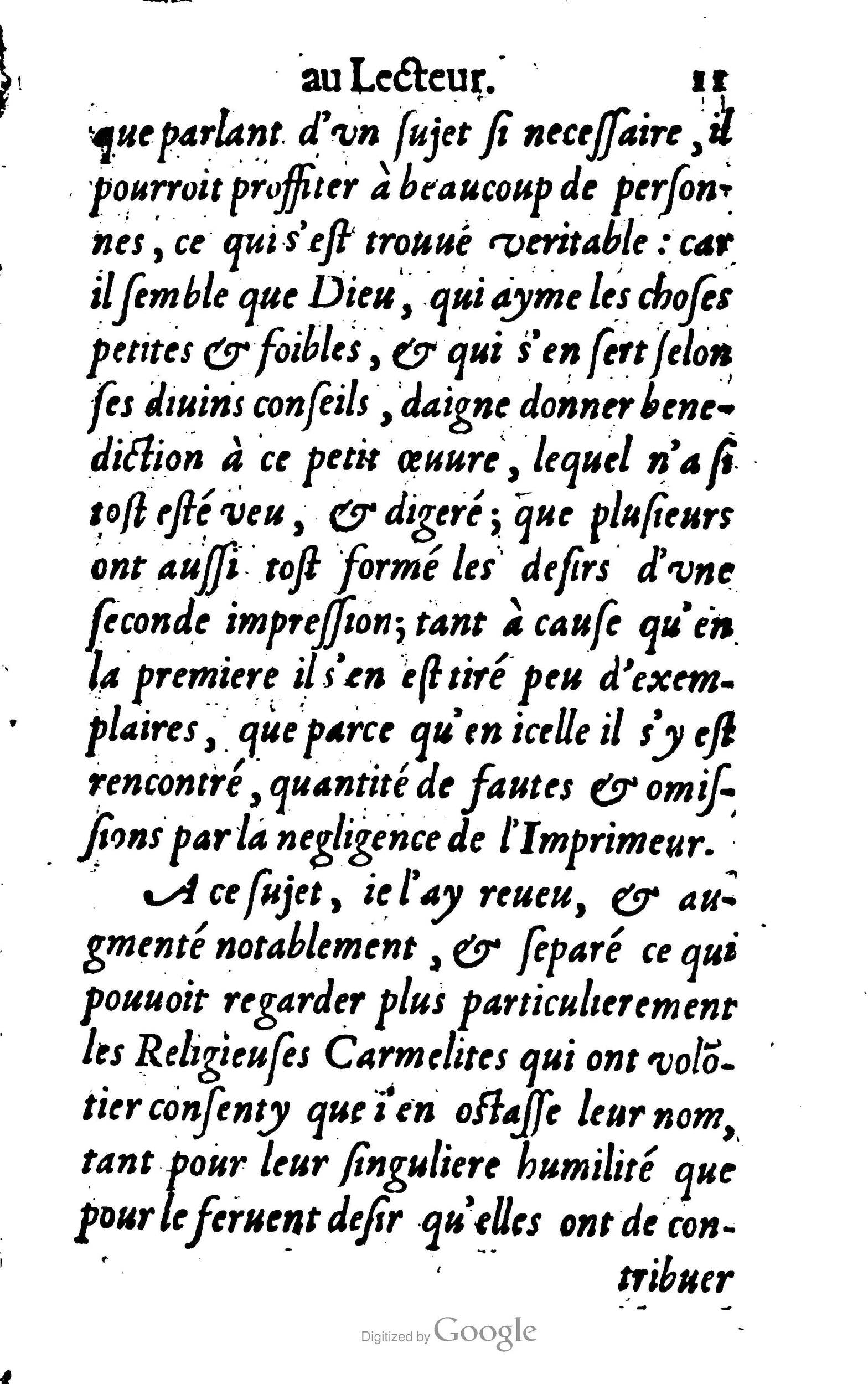 1633 - François Waudré - Trésor spirituel contenant les excellences du christianisme - BM Lyon
