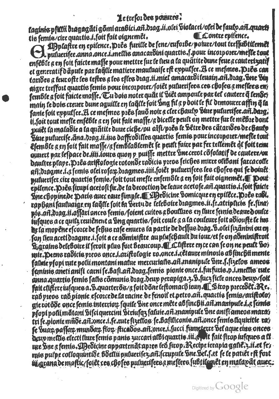 1527 - Claude Nourry - Trésor des pauvres - BU Madrid 1527 - Claude Nourry - Trésor des pauvres - BU Madrid