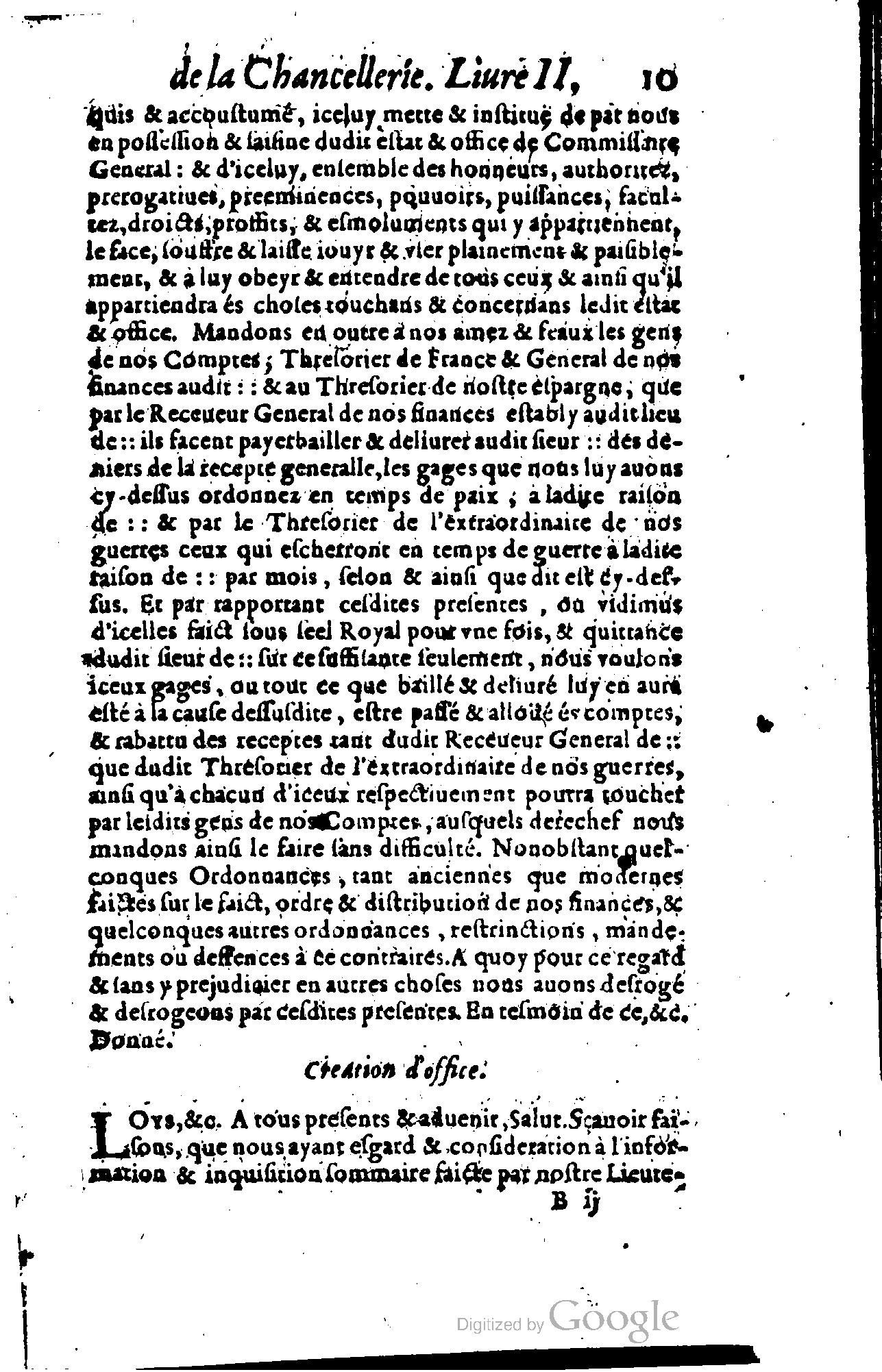 1614 - Jean Richer - Trésor du nouveau style et protocole de la chancellerie de France - BSB Munich
