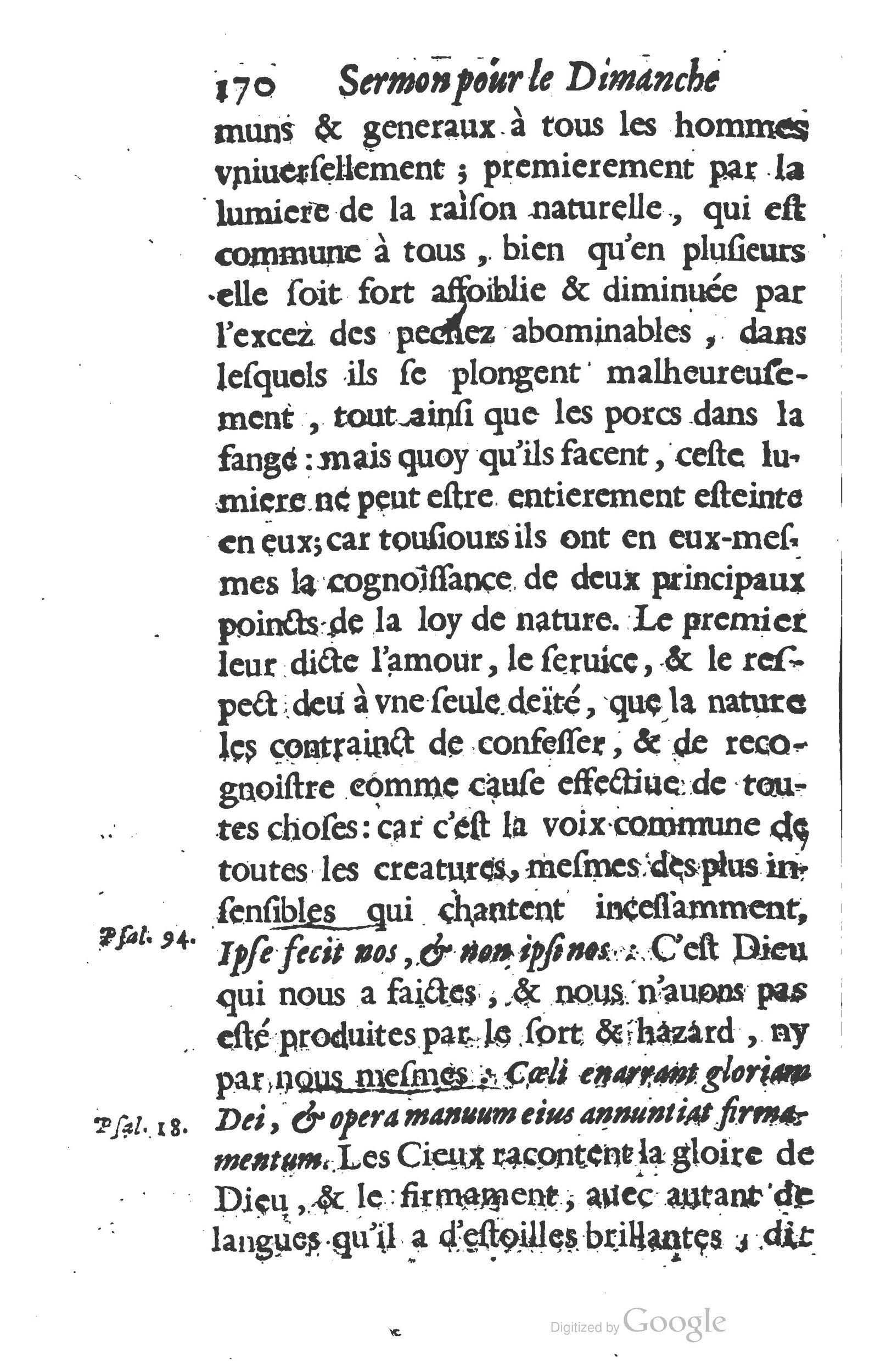 1629 - Manassés de Préaulx - Sermons ou Trésors de la piété chrétienne - BM Lyon