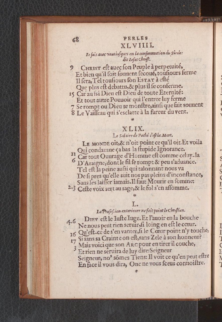 1577 - Jean de Laon - Trésor des 150 psaumes de David - Genève