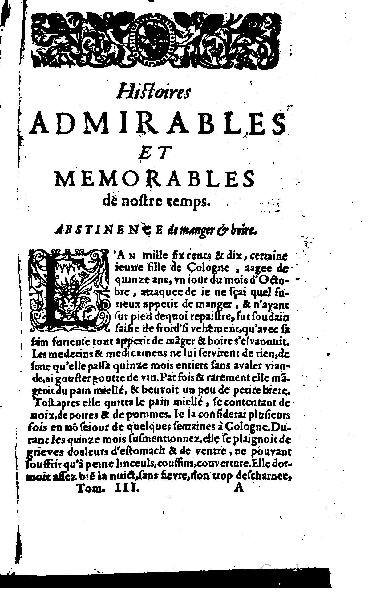 1628 - Jacques Crespin - Trésor d’histoires admirables et mémorables - BSB Munich 1628 - Jacques Crespin - Trésor d’histoires admirables et mémorables - BSB Munich