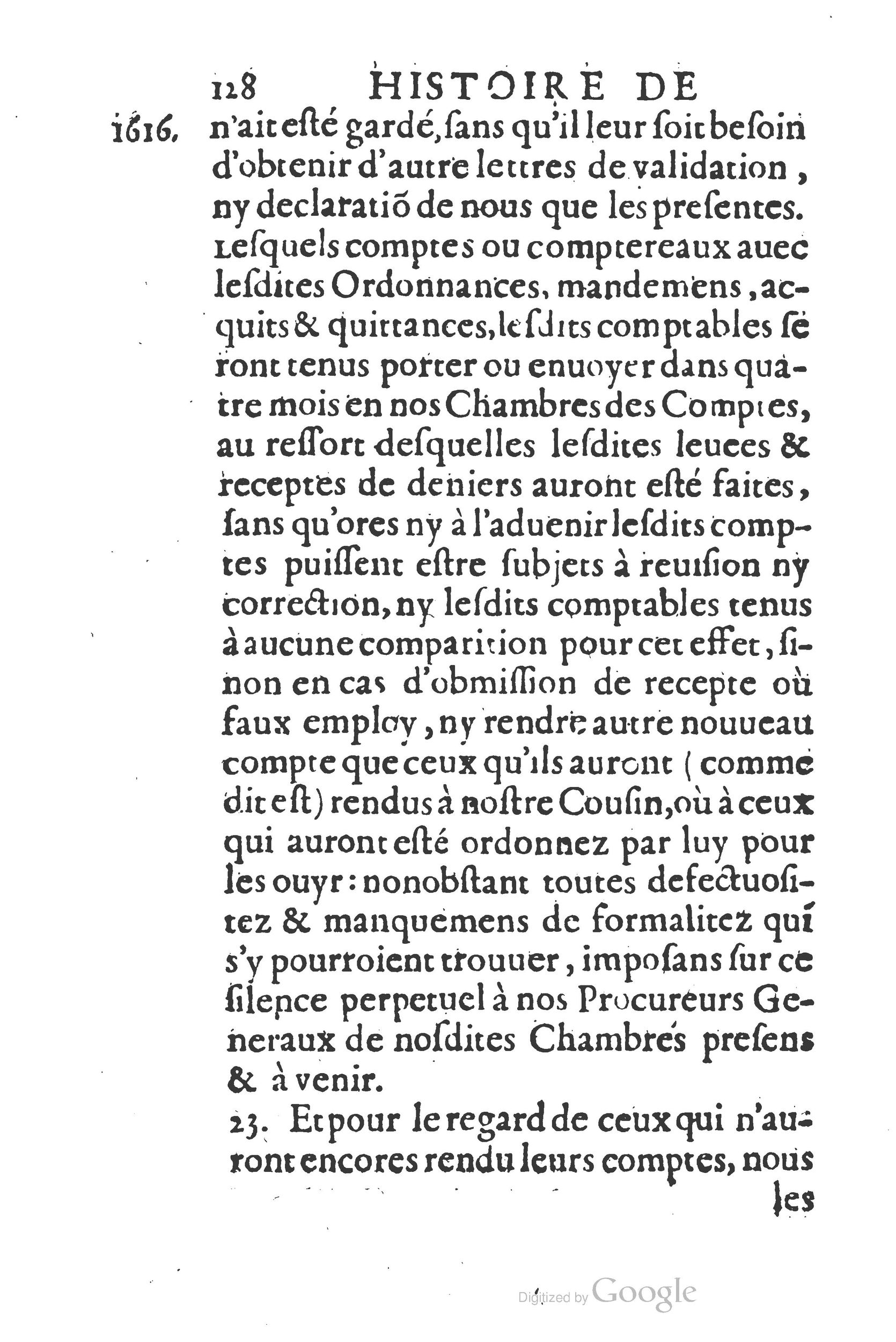 1626 - Joseph Bouillerot - Trésor de l’histoire générale de notre temps - BSB Munich