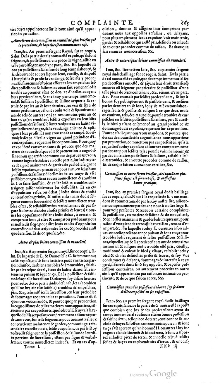 1629 - Veuve Nicolas Buon - Trésor du droit français (21754 T. 1) - BM Lyon