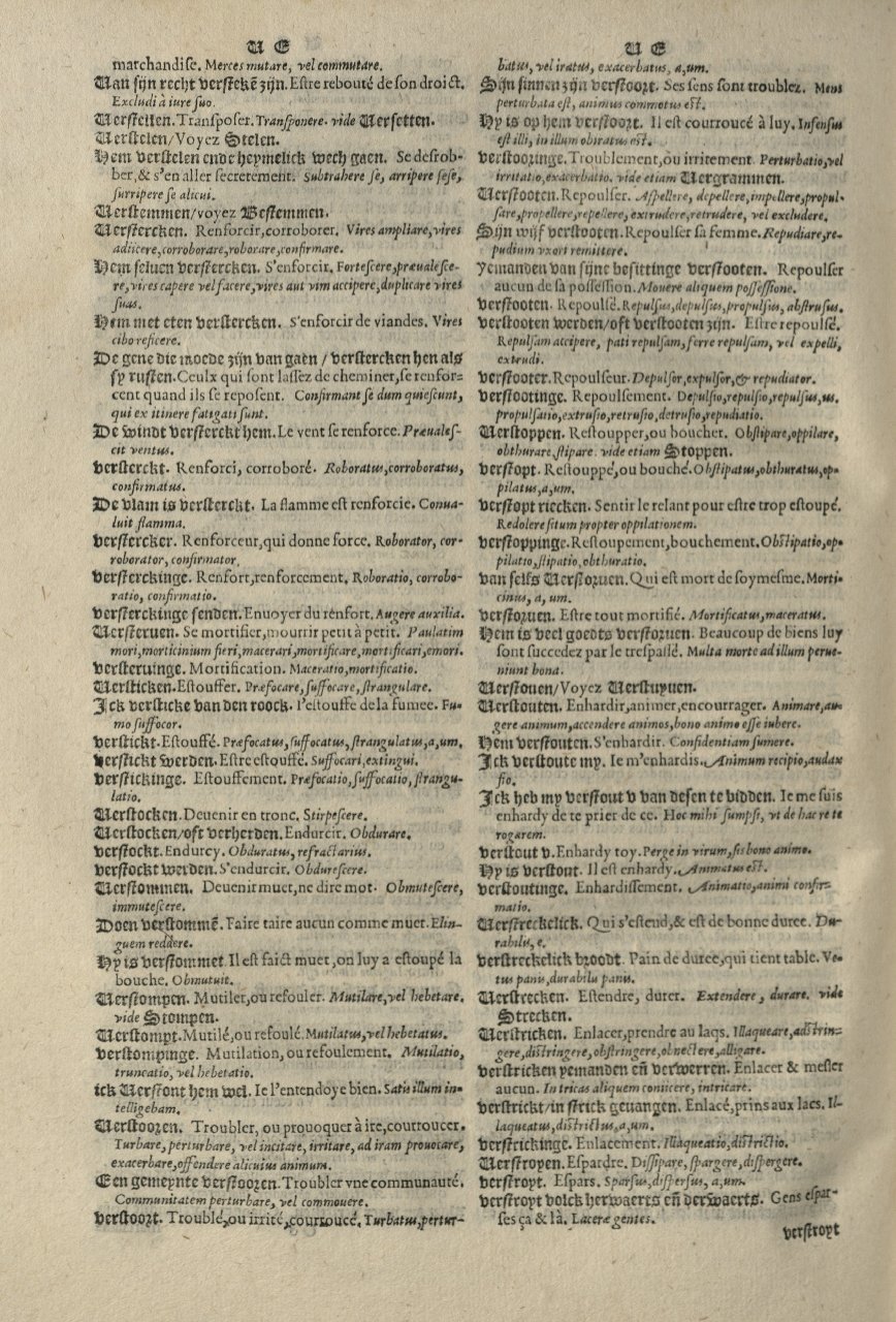 1573 - Christophe Plantin - Trésor du langage bas-allemand - Greifswald 1573 - Christophe Plantin - Trésor du langage bas-allemand - Greifswald