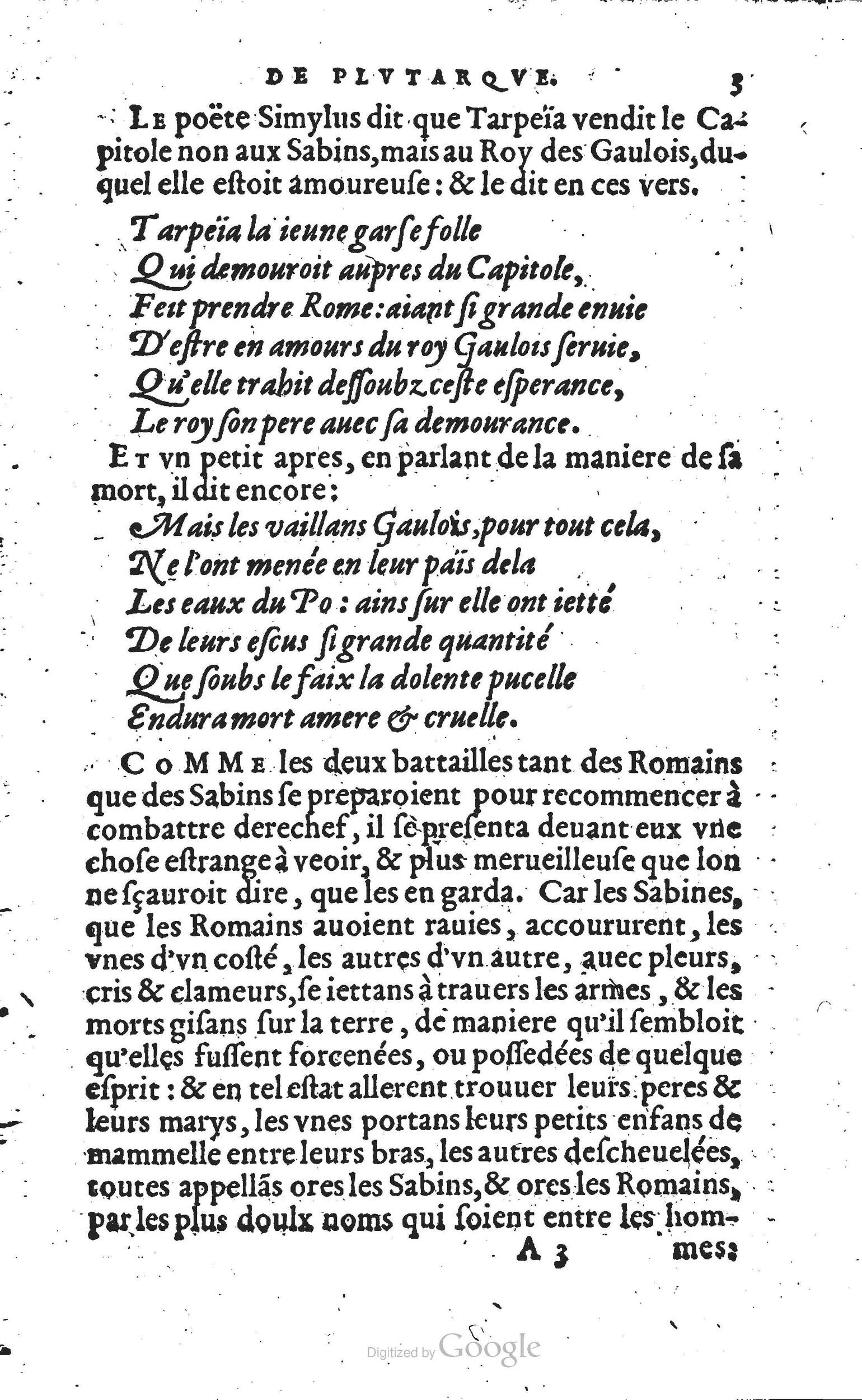 1567 - Willem Silvius - Trésor des vies de Plutarque - Anvers Musée Plantin-Moretus