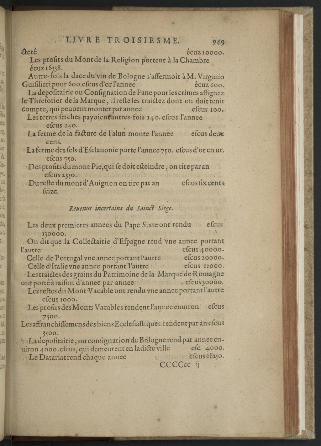 1608 - Nicolas Du Fossé - Trésor politique - BnF Tolbiac