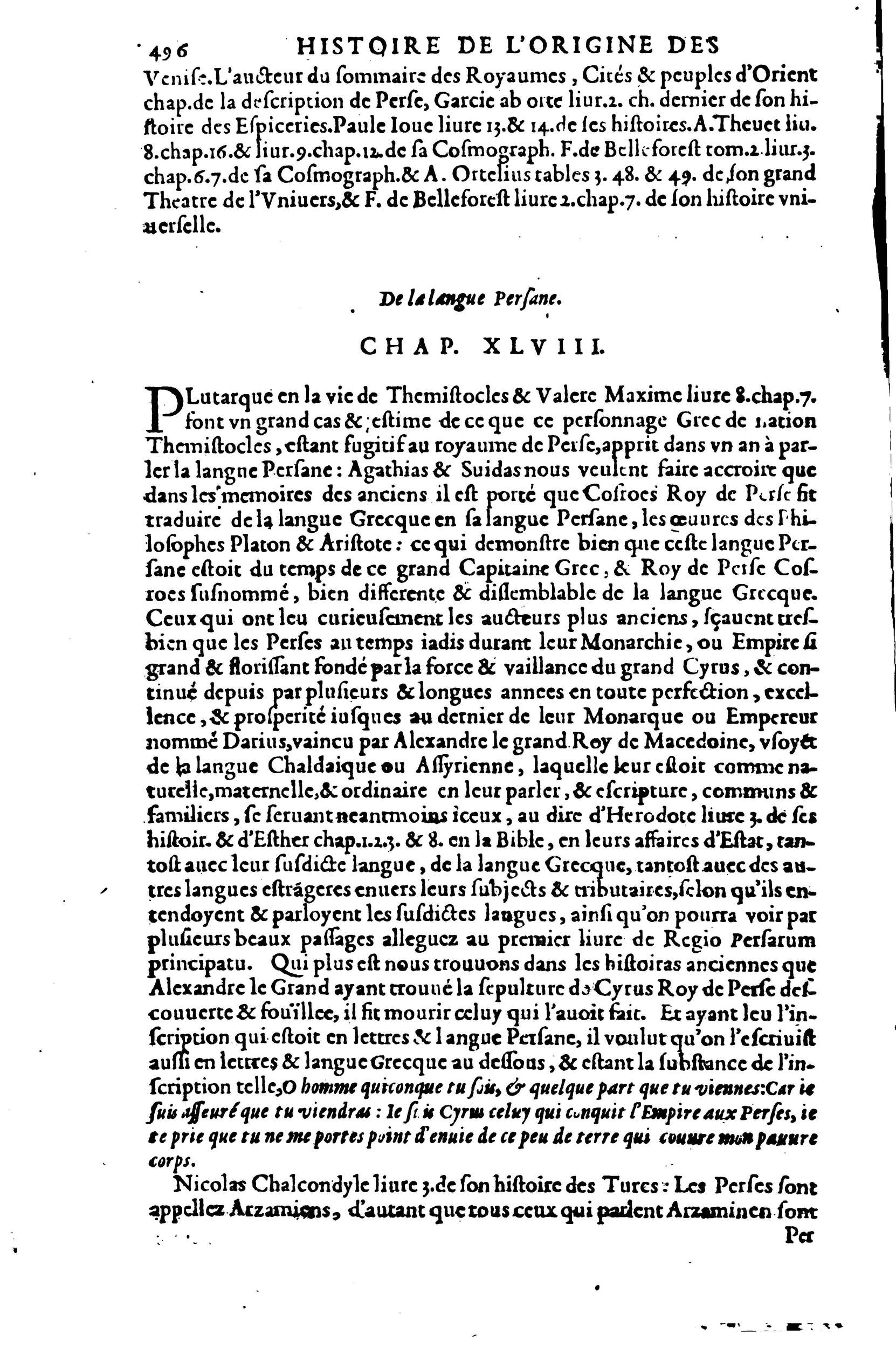 1608 - Nicolas Du Fossé - Trésor politique - BnF Tolbiac