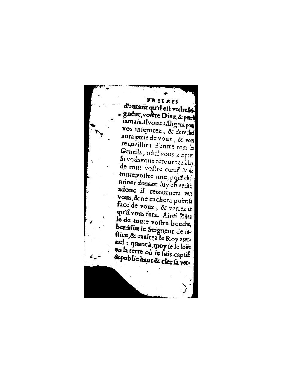 1596 - Guillaume Auvray - Trésor des prières, oraisons et instructions chrétiennes - BnF