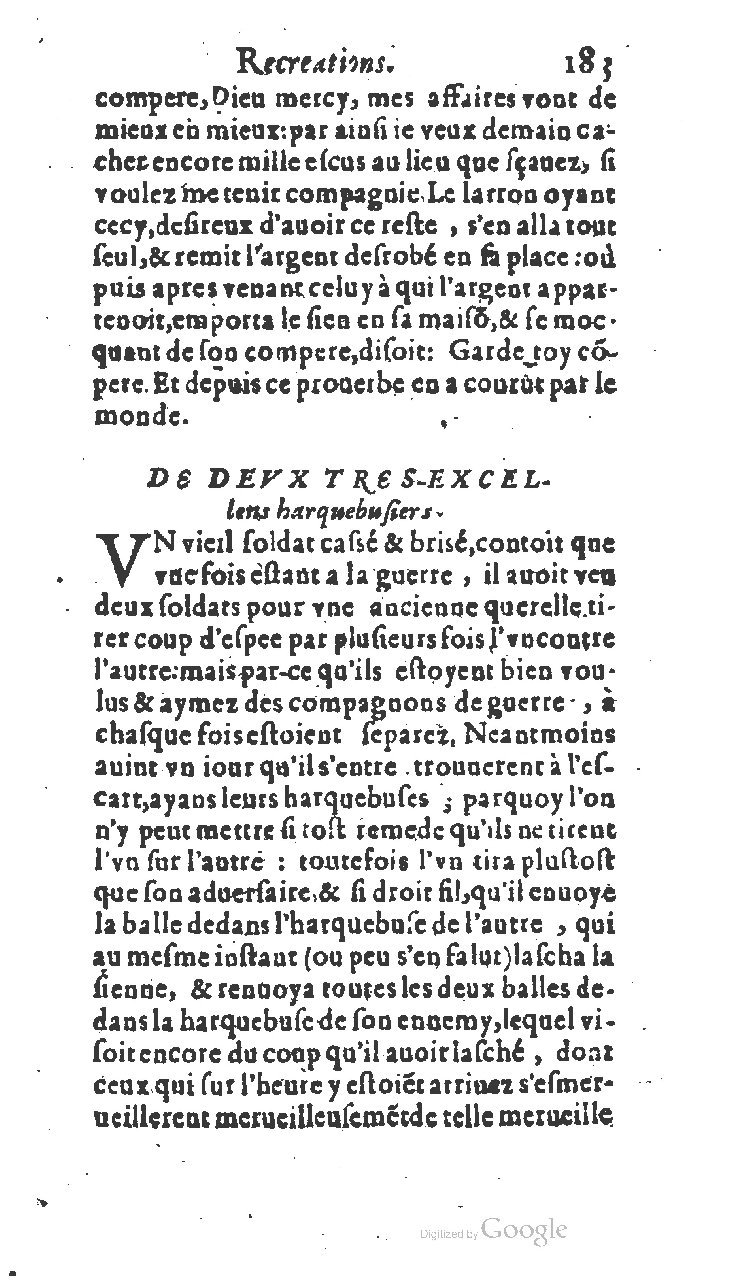 1611 - Jean Osmont - Trésor des récréations - BSB Munich