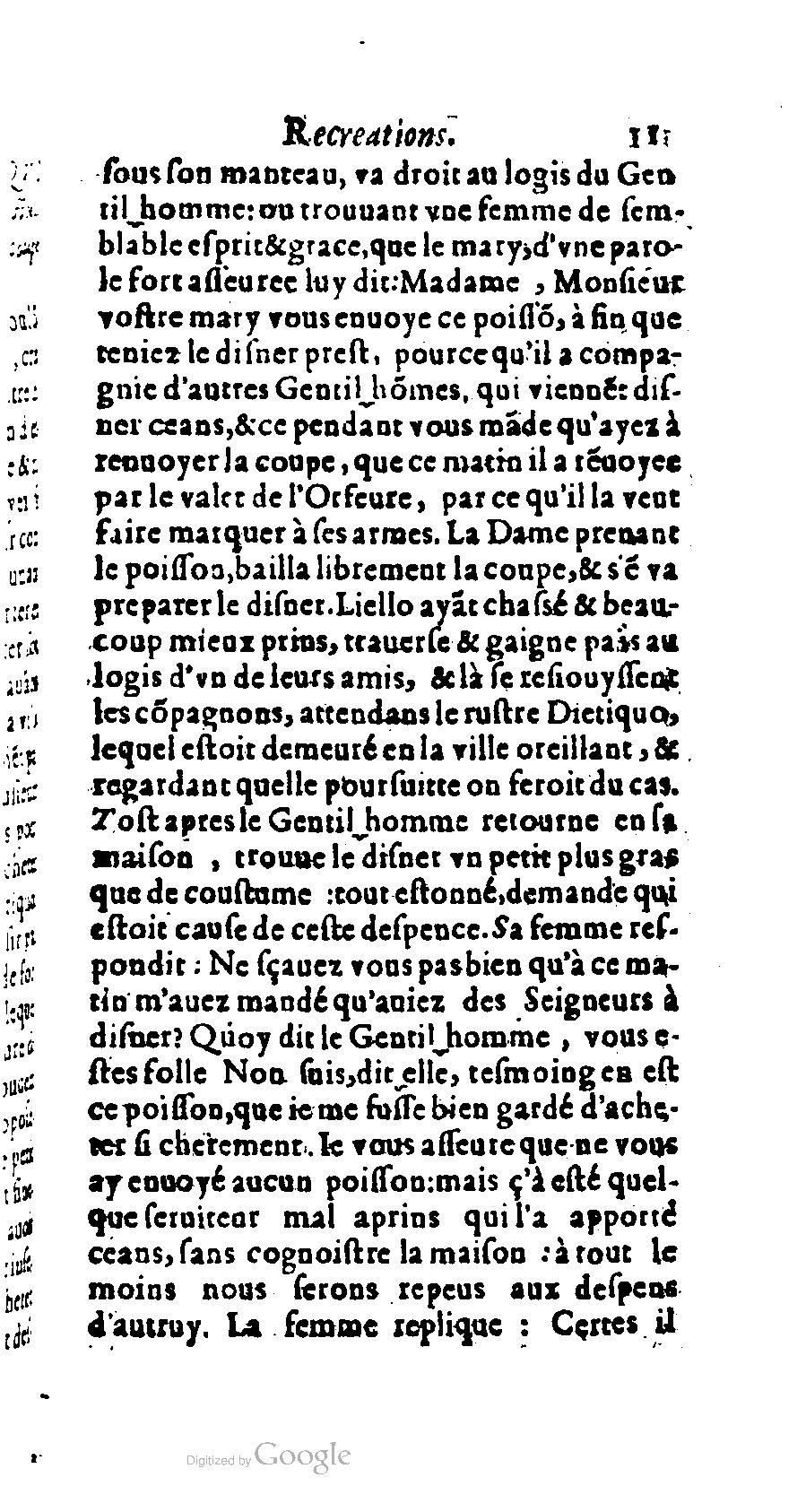 1611 - Romain de Beauvais - Trésor des récréations - BM Lyon
