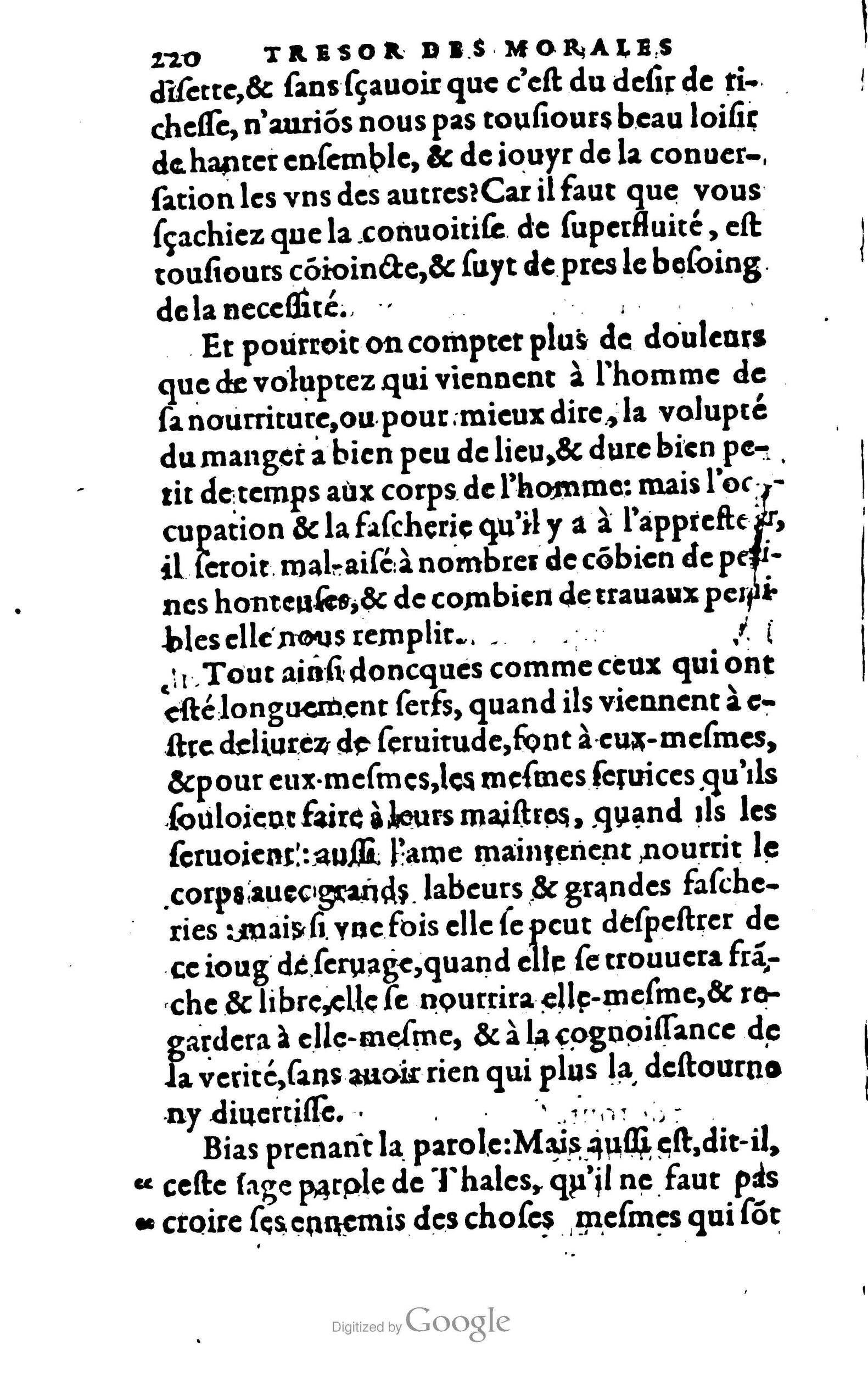 1578 - Jean Poupy - Trésor des morales de Plutarque - BSB Munich