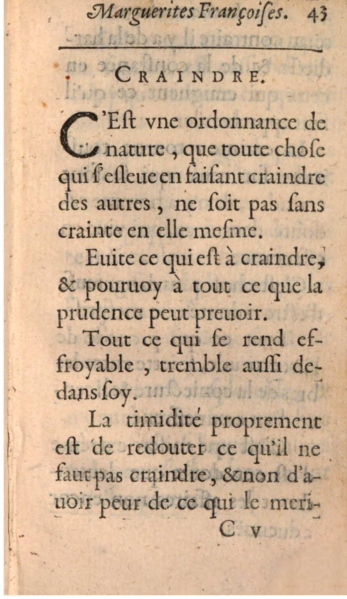 1611 - Théodore Reinsart - La Suitte des marguerites françoises, ou second thresor du bien dire - BSB Munich