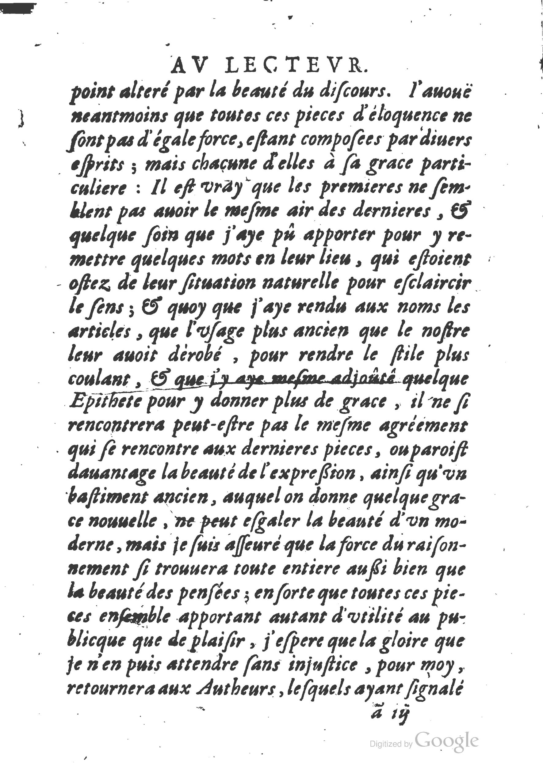 1654 - Michel Bobin - Trésor des harangues, remontrances et oraisons funèbres - BM Lyon