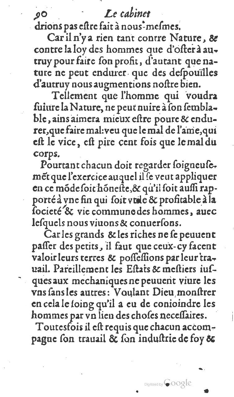 1606 - Adrian Périer - Cabinet du vrai trésor - BM Lyon