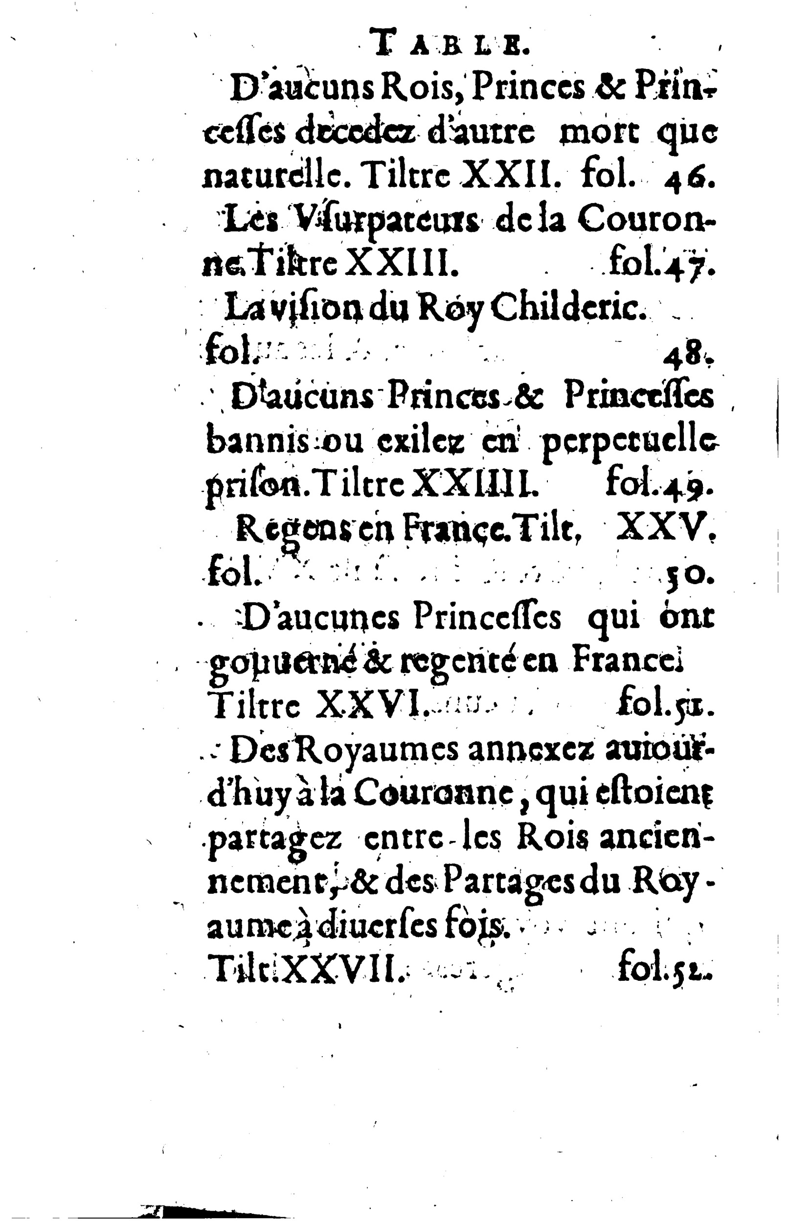 1617 - Jean Corrozet - Trésor des histoires de France - BM Lyon