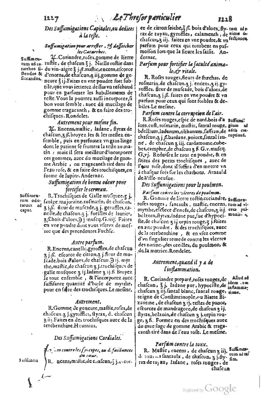 1616 - Étienne Gamonet - Grand trésor ou dispensaire - BSB Munich