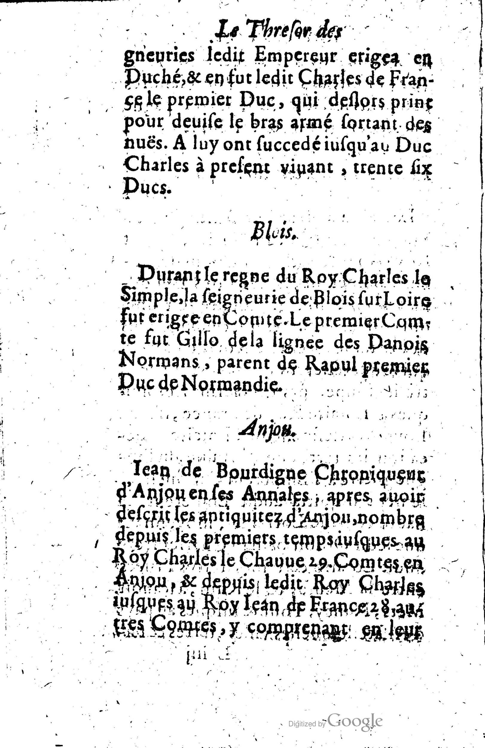 1619 - Jean Corrozet - Trésor des histoires de France - Anvers Musée Plantin-Moretus