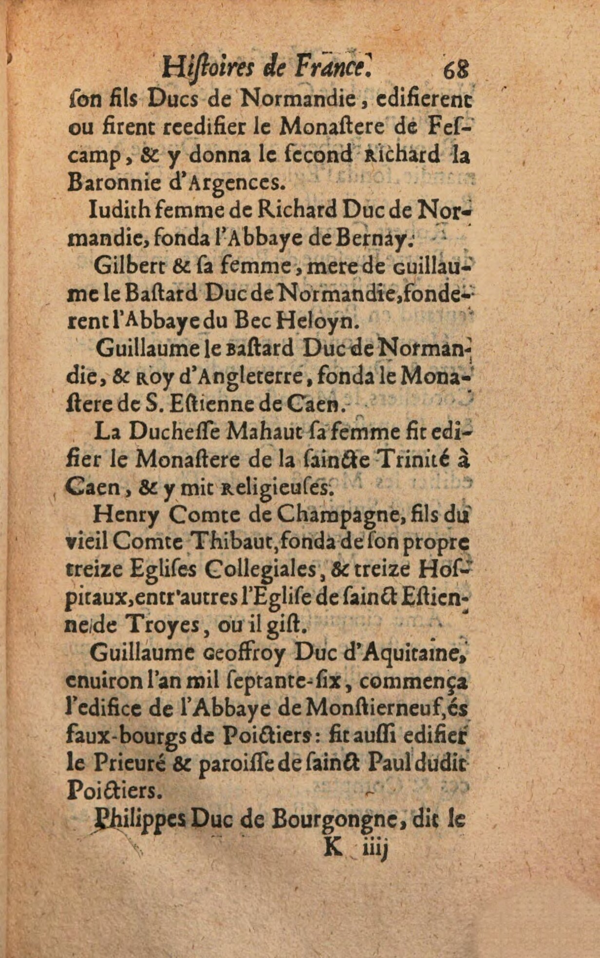 1639 - Jean Corrozet - Trésor des histoires de France - BSB Munich 1639 - Jean Corrozet - Trésor des histoires de France - BSB Munich
