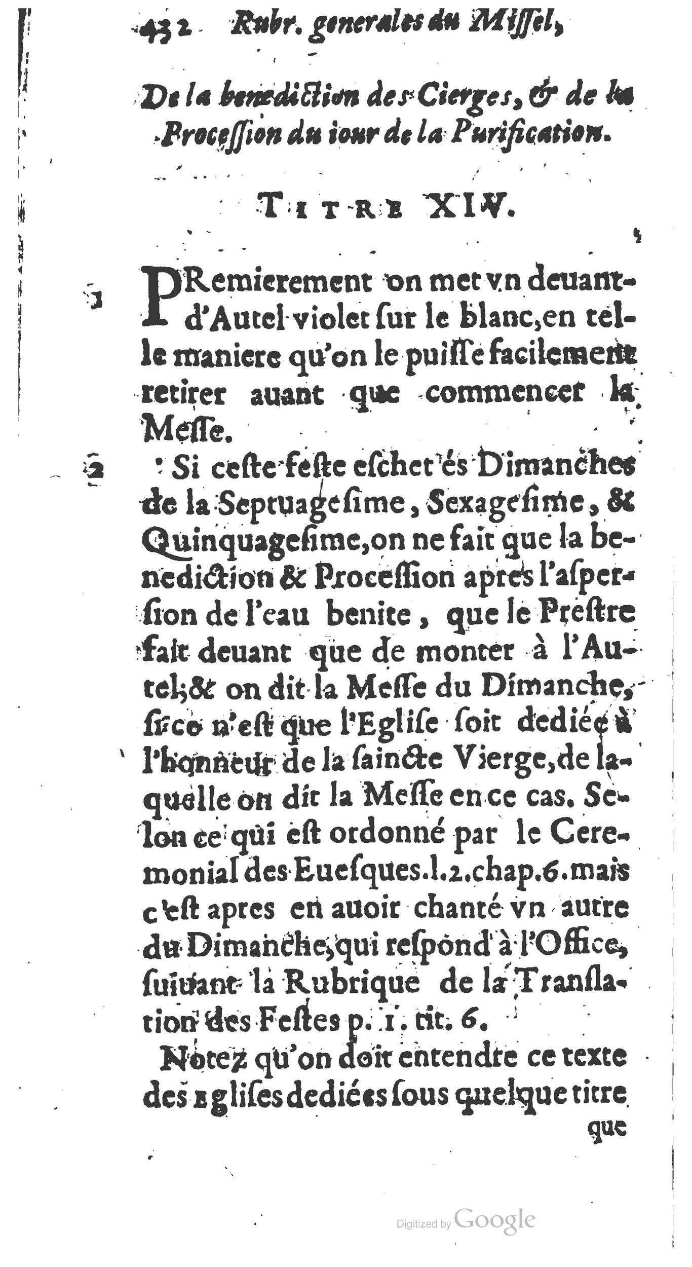 1651 - Jean Guillermet - Abrégé du trésor des cérémonies ecclésiastiques - BM Lyon