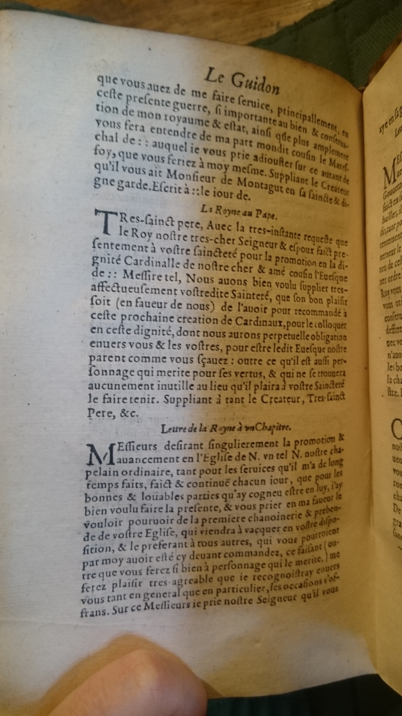 1599 - Abel Langelier - Trésor du nouveau style et protocole de chancellerie - BnF