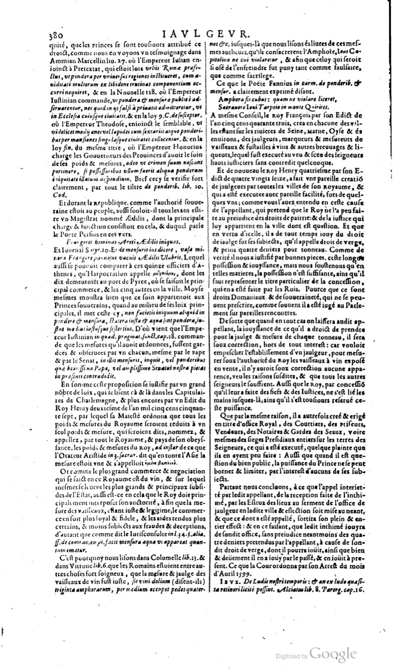 1629 - Veuve Nicolas Buon - Trésor du droit français (29620 T. 2) - BM Lyon 1629 - Veuve Nicolas Buon - Trésor du droit français (29620 T. 2) - BM Lyon