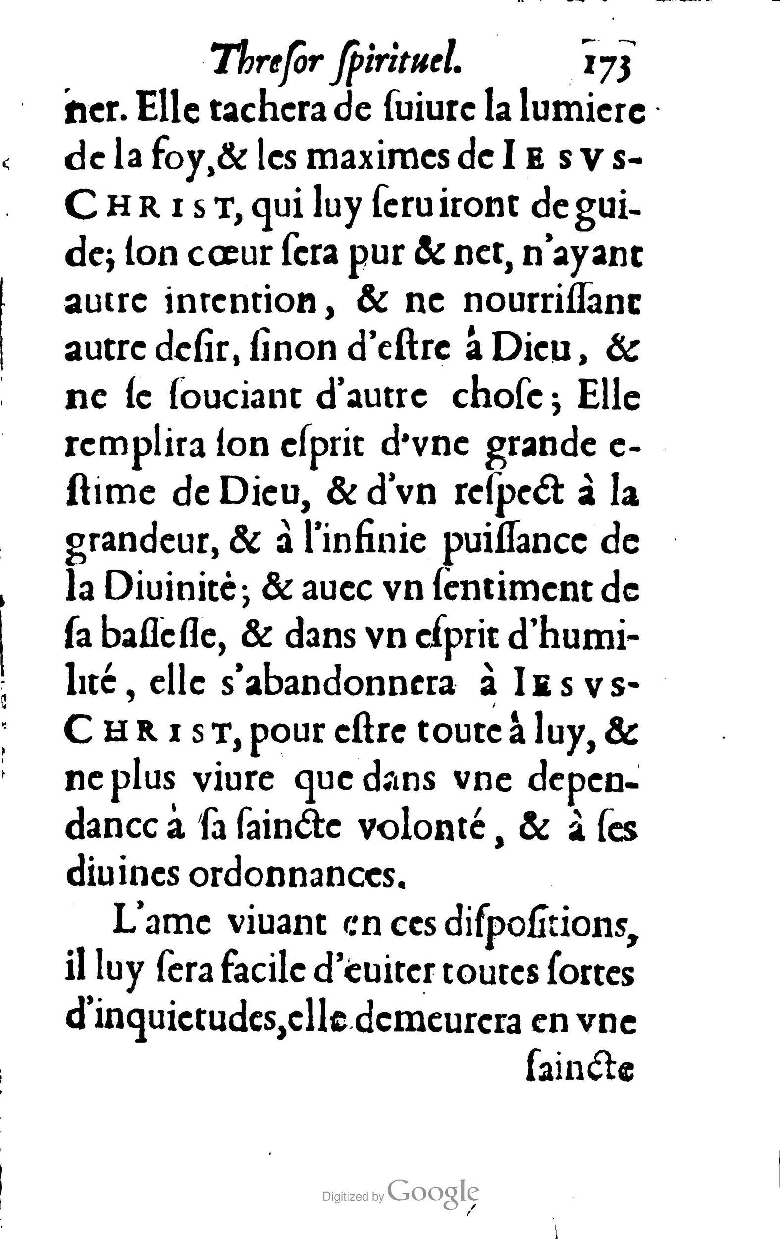 1633 - François Waudré - Trésor spirituel contenant les excellences du christianisme - BM Lyon