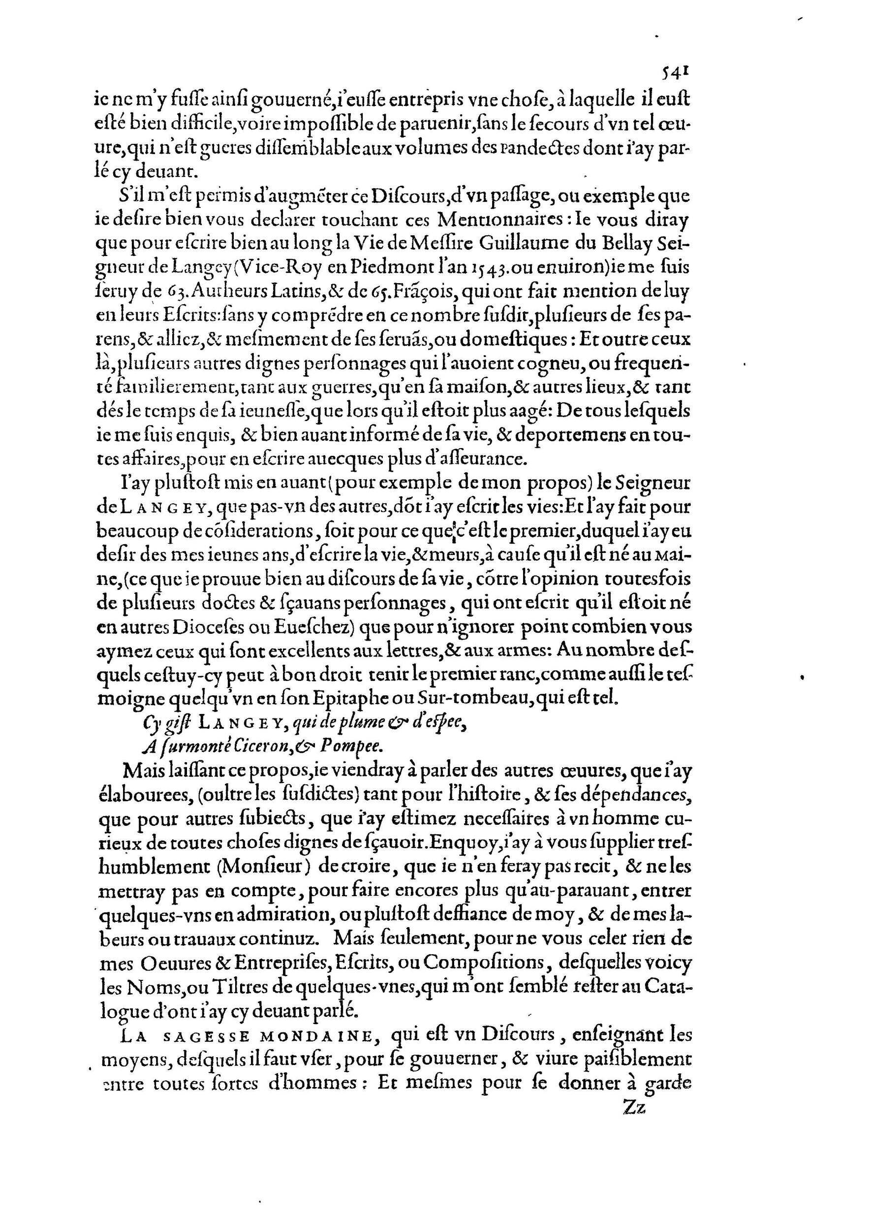 1584 - Abel L&#039;Angelier - Bibliothèques françaises - BnF