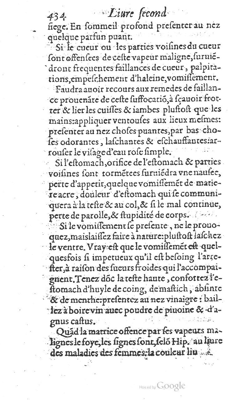 1585 - Jacques du Puis - Trésor des remèdes secrets pour les maladies des femmes - BnF