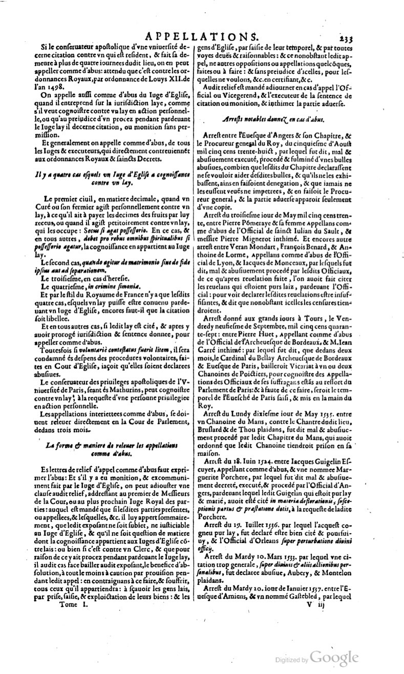 1629 - Veuve Nicolas Buon - Trésor du droit français (29620 T. 1) - BM Lyon