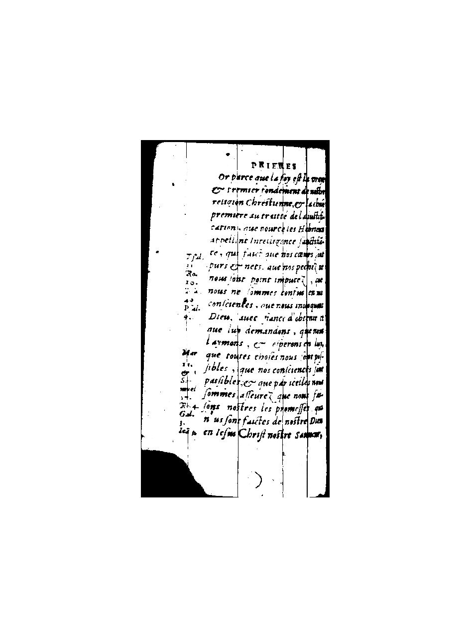 1596 - Guillaume Auvray - Trésor des prières, oraisons et instructions chrétiennes - BnF