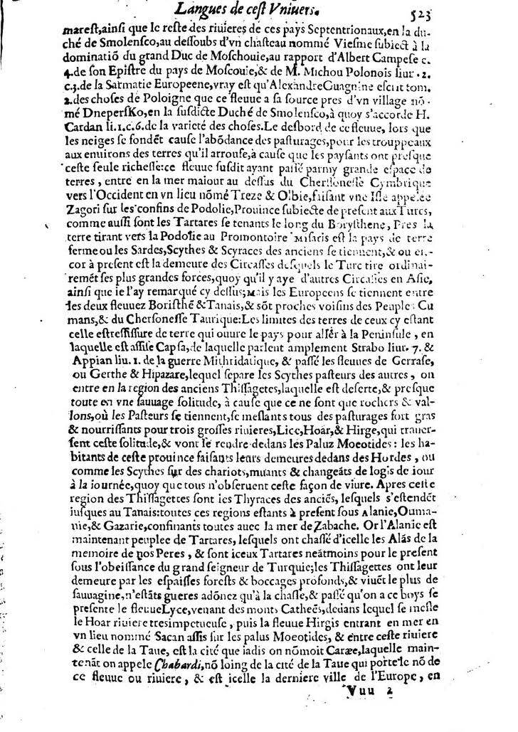 1613 - Matthieu Berjon - Trésor de l’histoire des langues de cet univers - BM Lyon