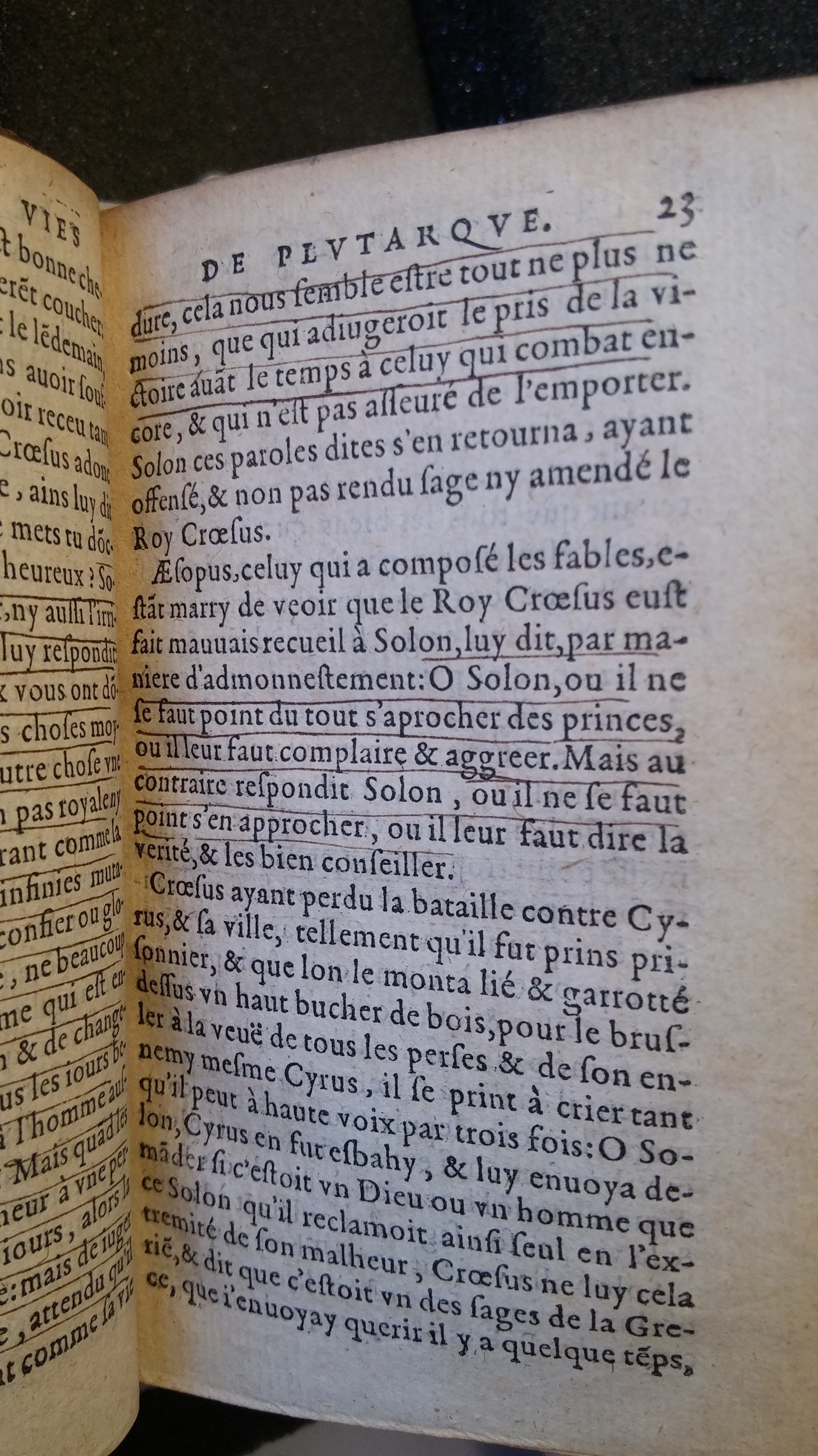 1577 - Claude Micard - Trésor des vies de Plutarque - Saint-Gallen 1577 - Claude Micard - Trésor des vies de Plutarque - Saint-Gallen