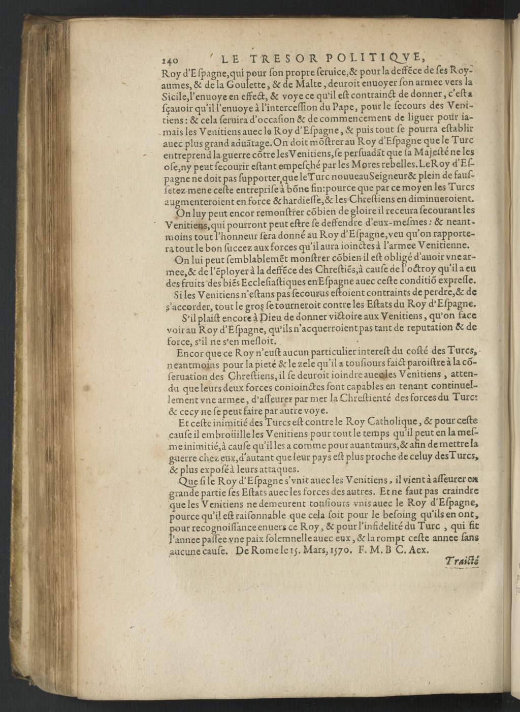 1611 - Pierre Chevalier - Trésor politique - BnF Tolbiac