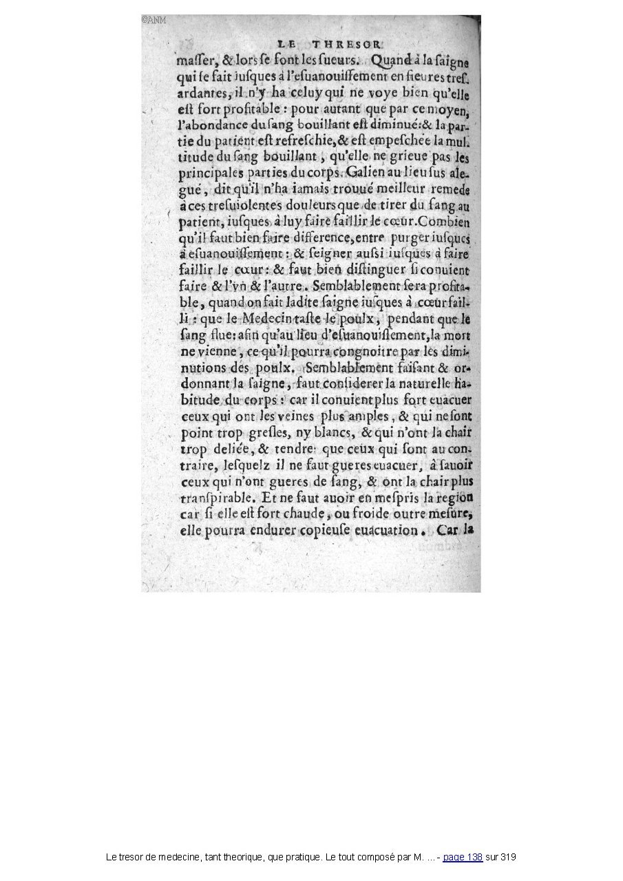 1560 - Pierre et Jan Moine - Trésor de médecine - Université Paris Cité