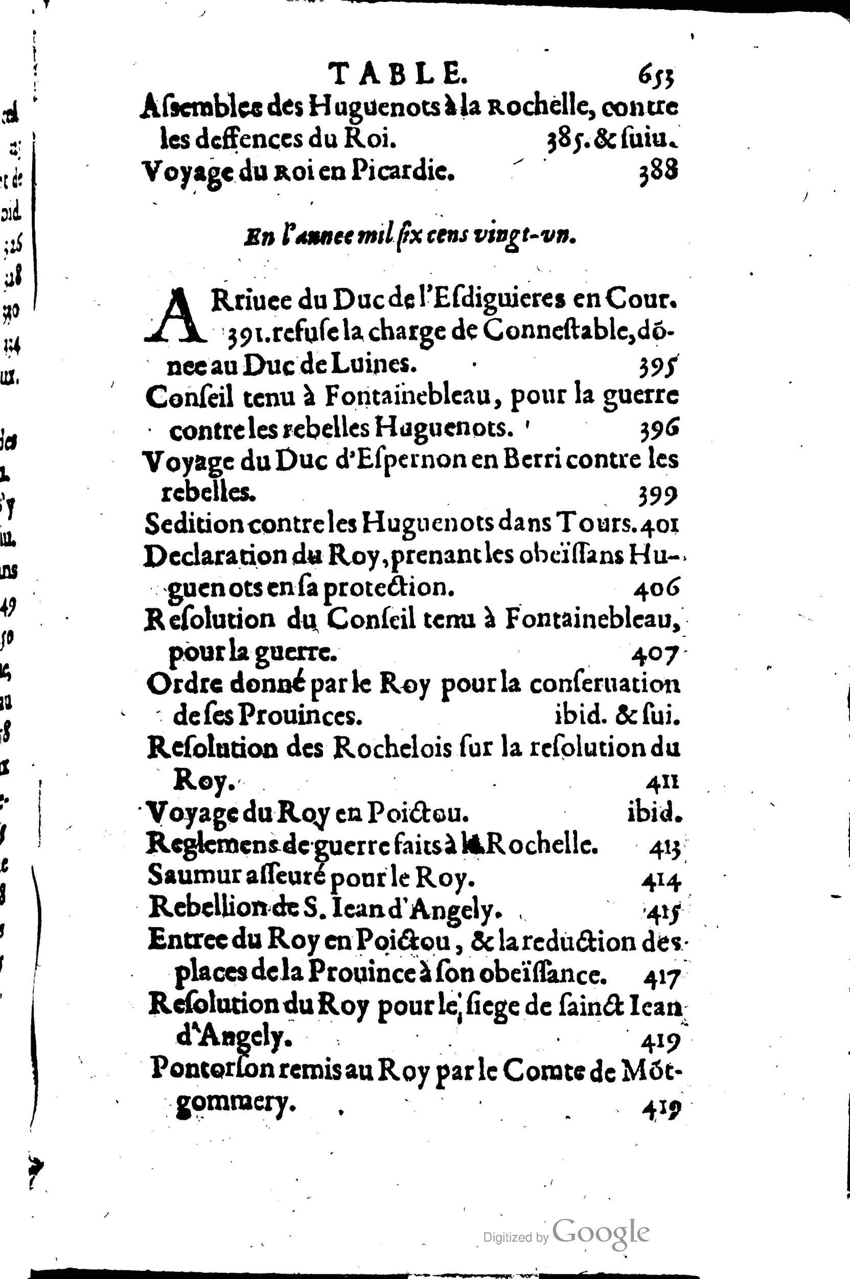 1623 - Joseph Bouillerot - Trésor de l’histoire générale de notre temps - BM Lyon