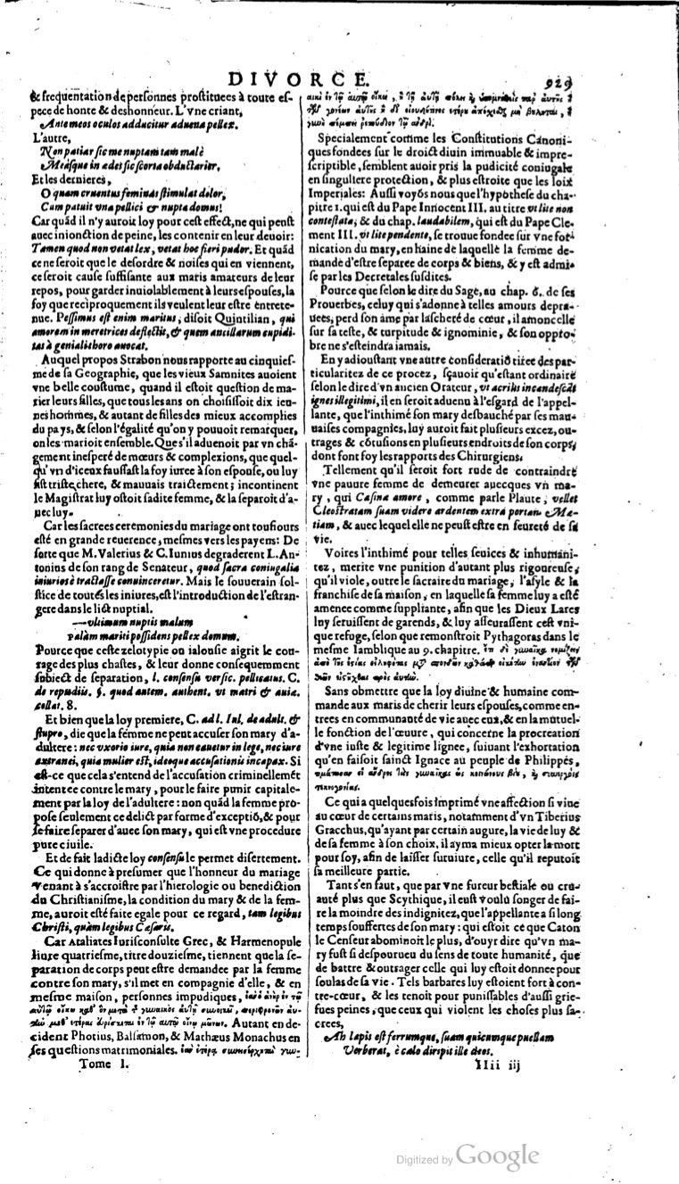 1629 - Veuve Nicolas Buon - Trésor du droit français (21754 T. 1) - BM Lyon