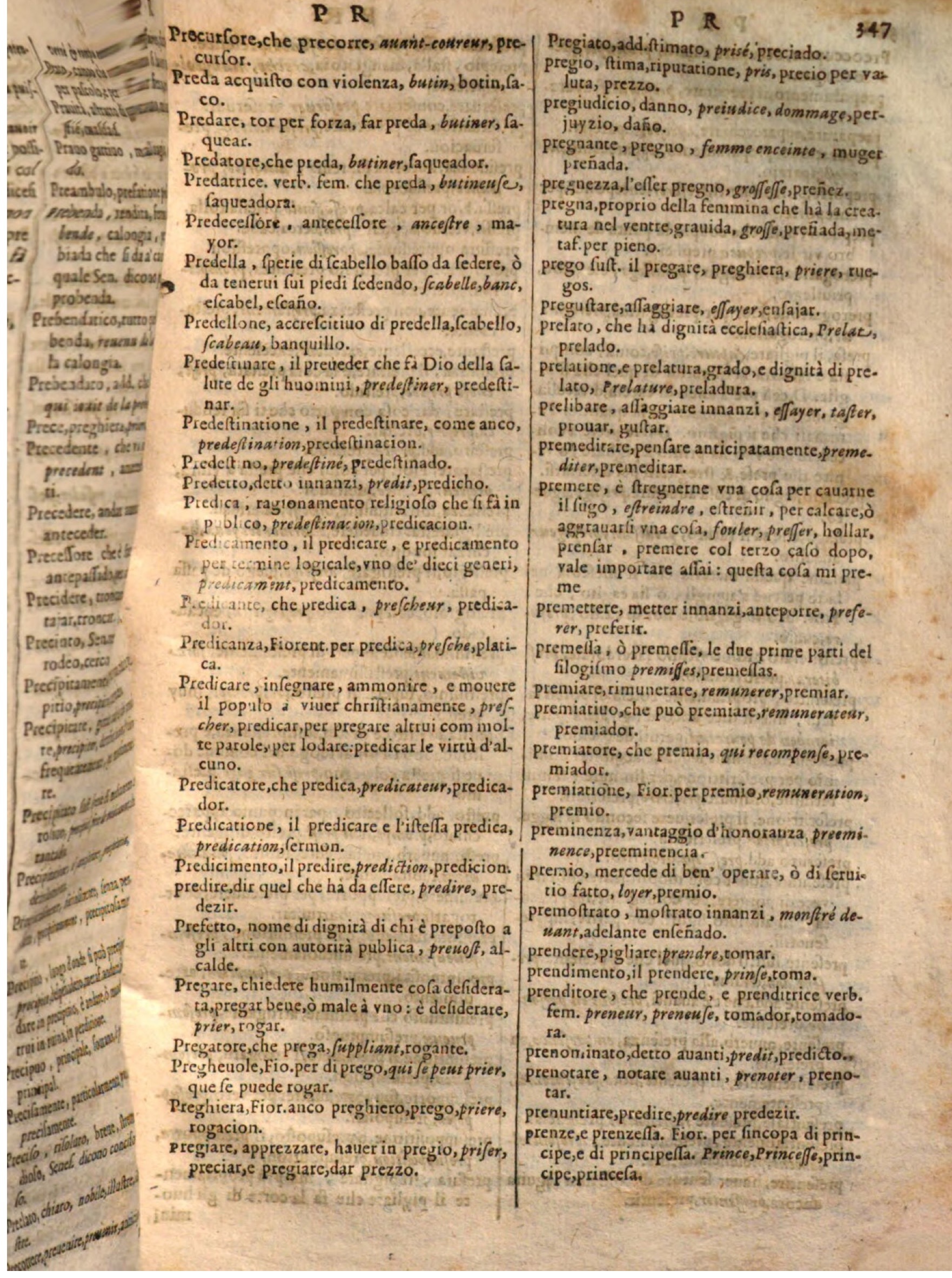 1644 - Jacques Crespin - Trésor des trois langues - Passau